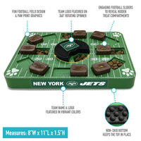 New York Jets Interactive Puzzle Treat Toy