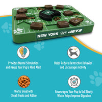 New York Jets Interactive Puzzle Treat Toy