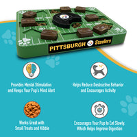 Pittsburgh Steelers Interactive Puzzle Treat Toy
