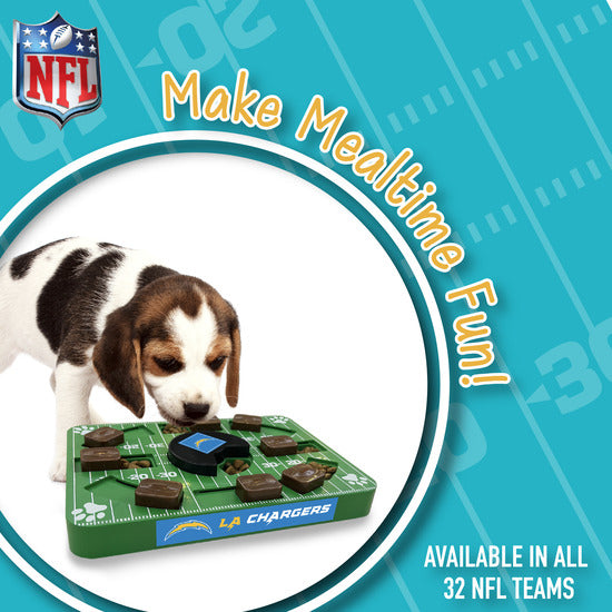 Los Angeles Chargers Interactive Puzzle Treat Toy