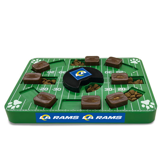 Los Angeles Rams Interactive Puzzle Treat Toy