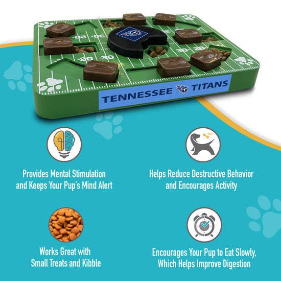 Tennessee Titans Interactive Puzzle Treat Toy