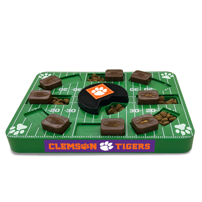 Clemson Tigers Interactive Puzzle Treat Toy