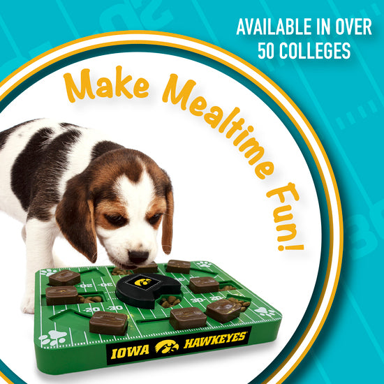 IA Hawkeyes Interactive Puzzle Treat Toy - Large