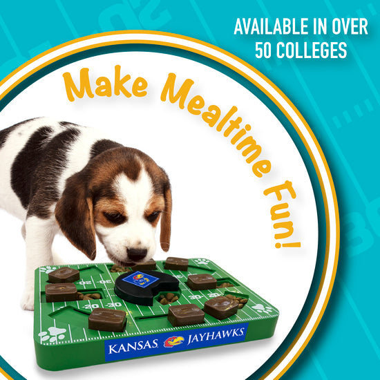KS Jayhawks Interactive Puzzle Treat Toy