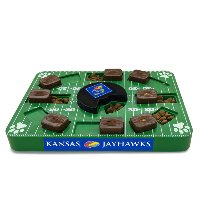KS Jayhawks Interactive Puzzle Treat Toy