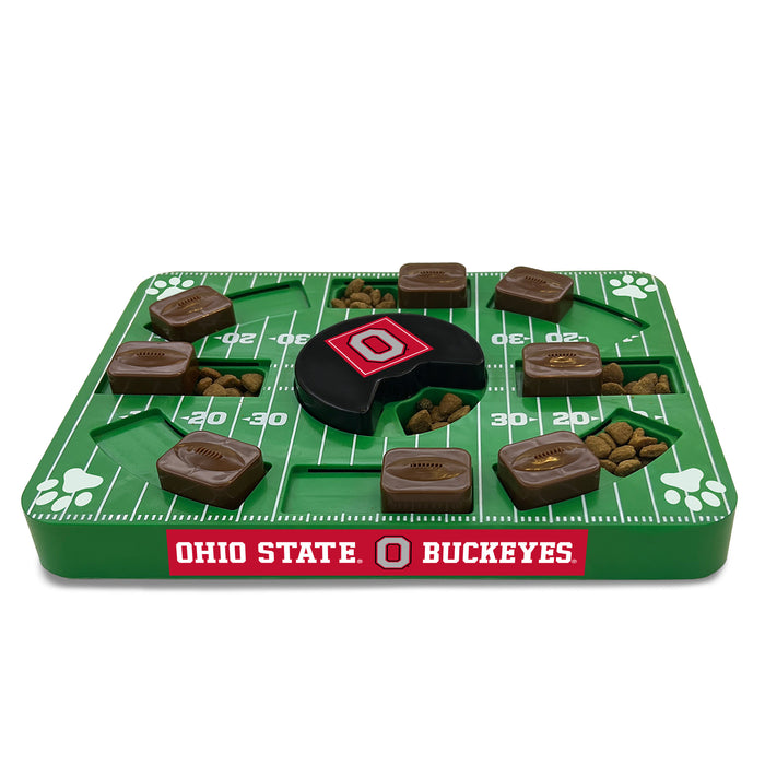 OH State Buckeyes Interactive Puzzle Treat Toy