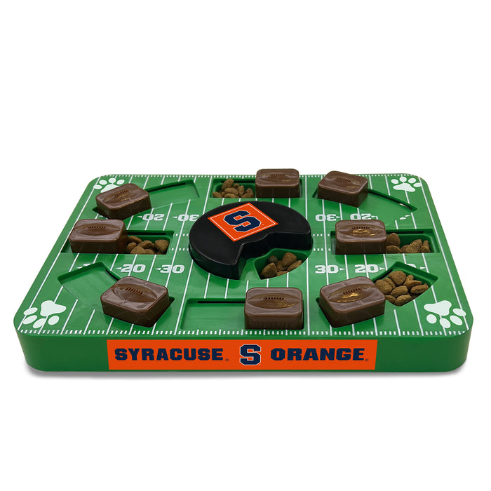 Syracuse Orange Interactive Puzzle Treat Toy