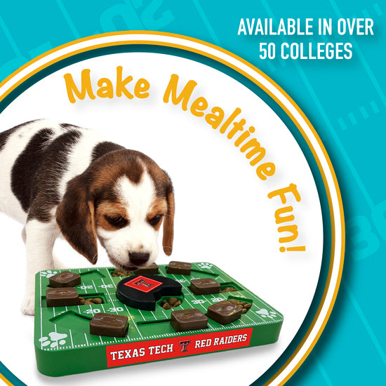 TX Tech Red Raiders Interactive Puzzle Treat Toy