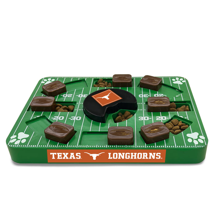 TX Longhorns Interactive Puzzle Treat Toy