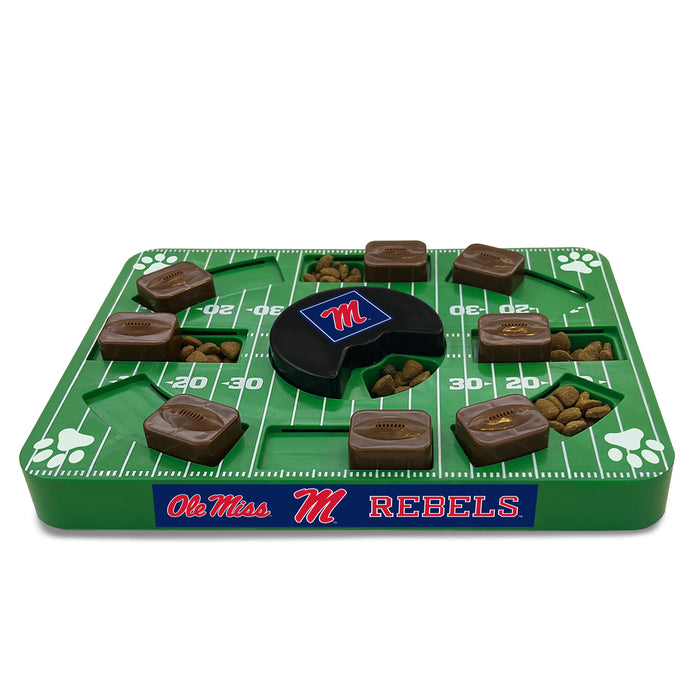 MS Ole Miss Rebels Interactive Puzzle Treat Toy