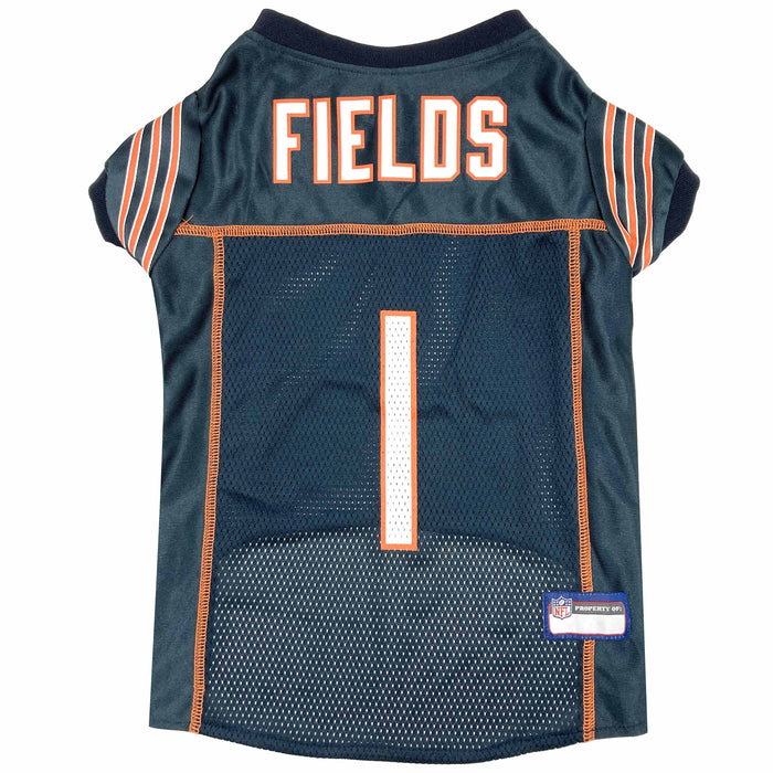 Chicago Bears Justin Fields #1 Player Pet Jersey