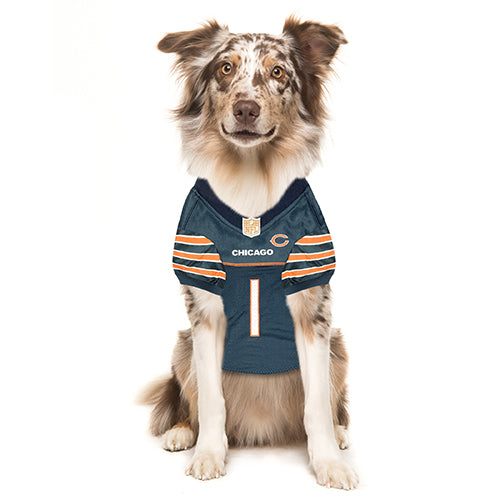Chicago Bears Justin Fields #1 Player Pet Jersey