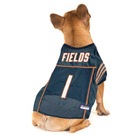Chicago Bears Justin Fields #1 Player Pet Jersey