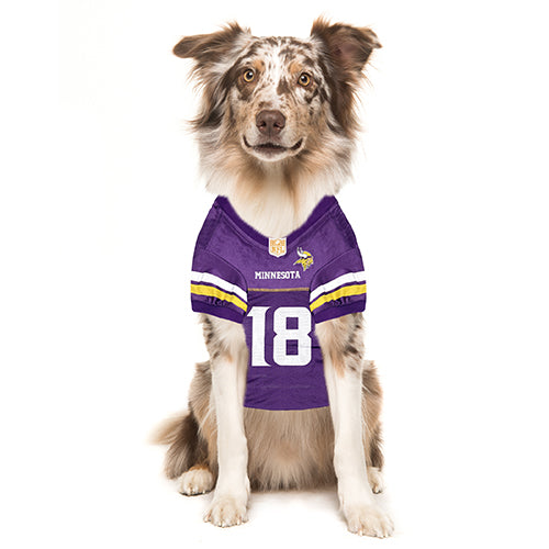 Minnesota Vikings Justin Jefferson #18 Player Pet Jersey