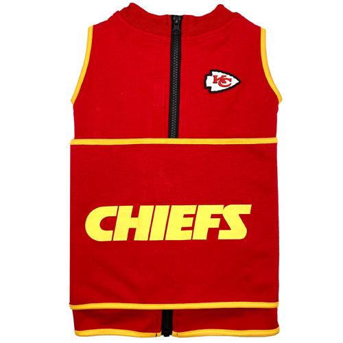 Kansas City Chiefs NFL Cheerleader Dress for Dogs - Size Small