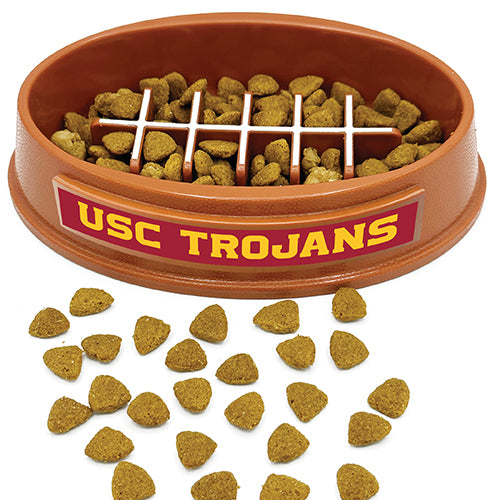 USC Trojans Football Slow Feeder Bowl