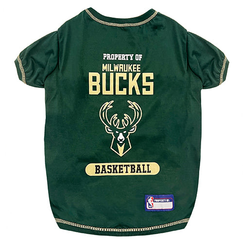 Milwaukee Bucks Pet Jersey – 3 Red Rovers