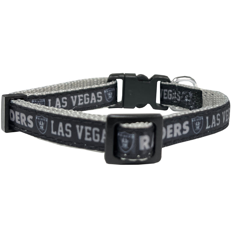 Las Vegas Raiders Cat Satin Collar