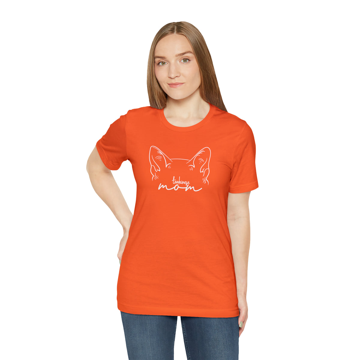Tonkinese Cat Mom Short Sleeve Tee