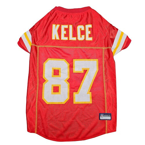 Kansas City Chiefs Travis Kelce #87 Pet Jersey