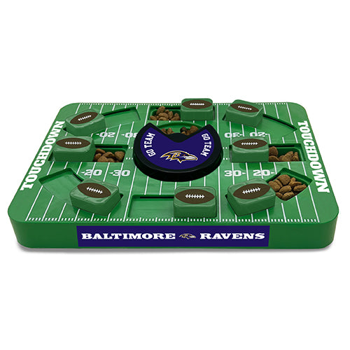 Baltimore Ravens Interactive Puzzle Treat Toy - Large