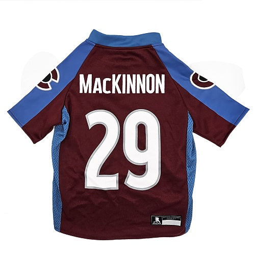 CO Avalanche Nathan MacKinnon 29 Premium Pet Jersey