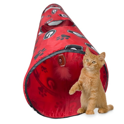 GA Bulldogs Cat Tunnel Toy