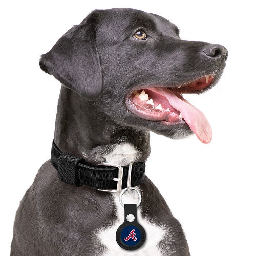 Atlanta Braves PVC Air Tag Holder