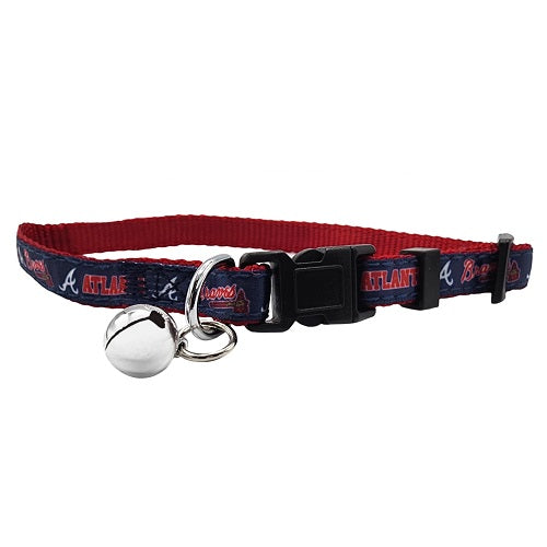 Atlanta Braves Cat Satin Collar
