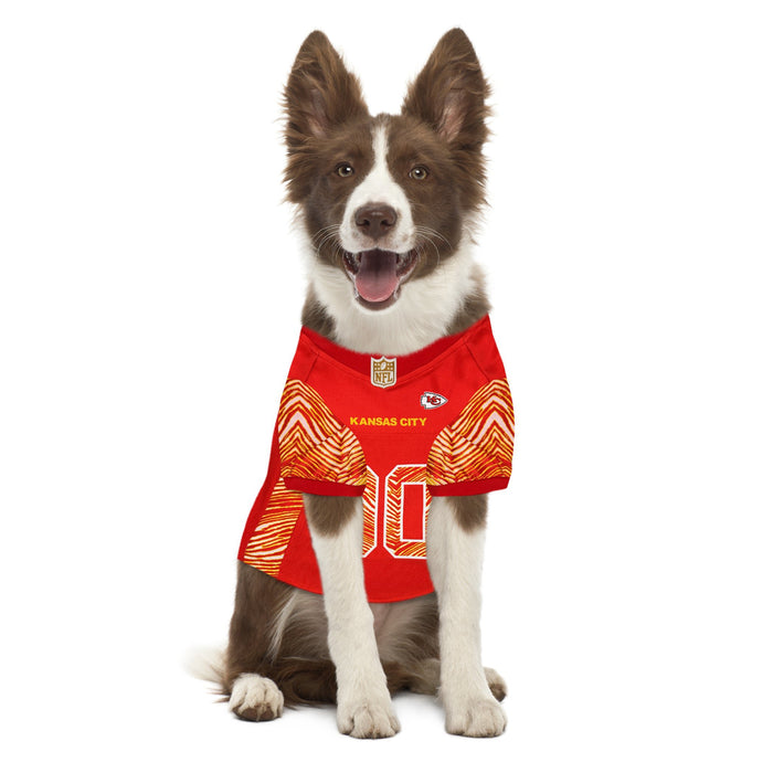 Kansas City Chiefs Zubaz Pet Jersey