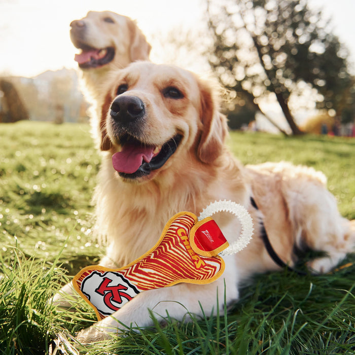 Kansas City Chiefs Zubaz Dental Tug Toys