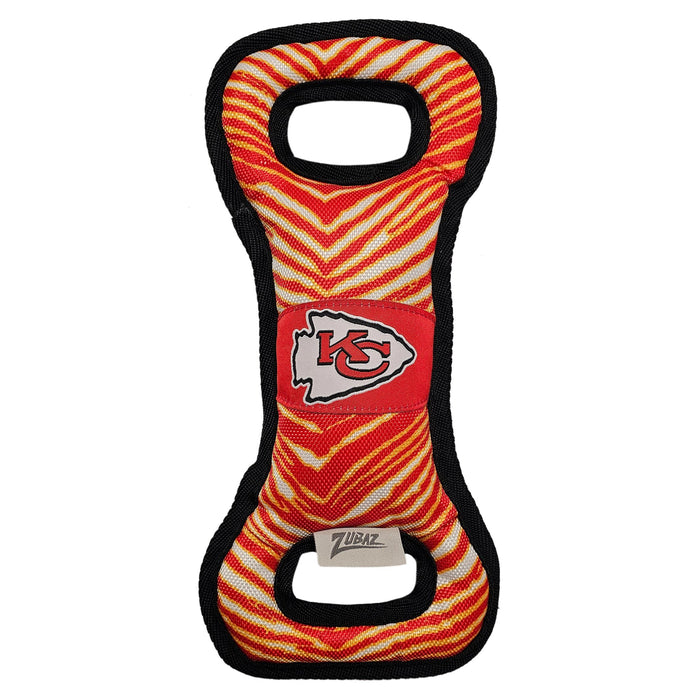 Kansas City Chiefs Zubaz Pull Tug Toy