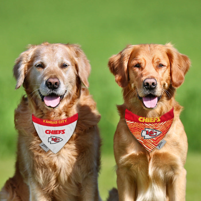 Kansas City Chiefs Zubaz Reversible Slide-On Bandana