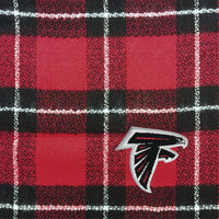 Atlanta Falcons Plaid Blanket Scarf