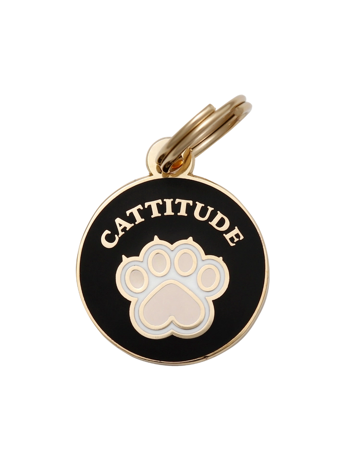 Cattitude Pet ID Tag