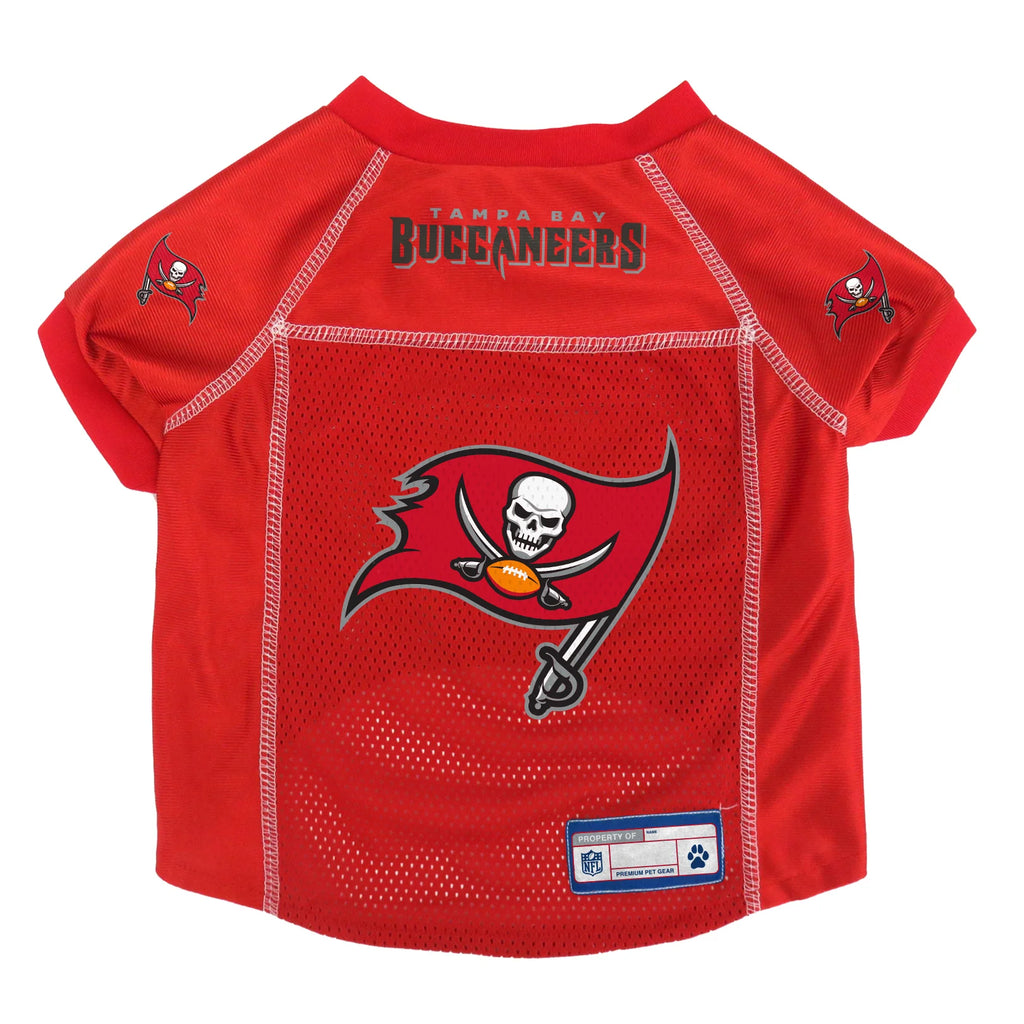 NFL Tampa Bay Buccaneers Dog Jersey, Size: X-Large. Best Football Jersey  Costume for Dogs & Cats. Licensed Jersey Shirt.