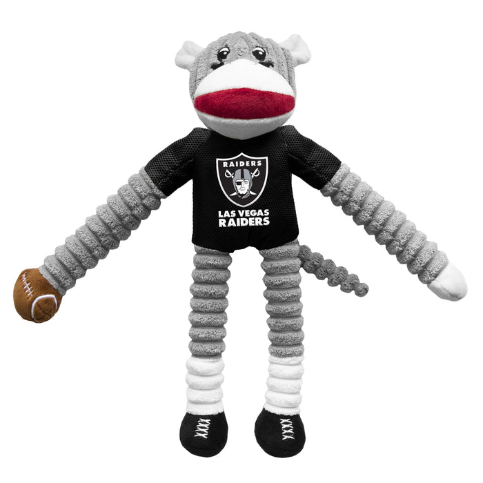 Las Vegas Raiders Sock Monkey Toy