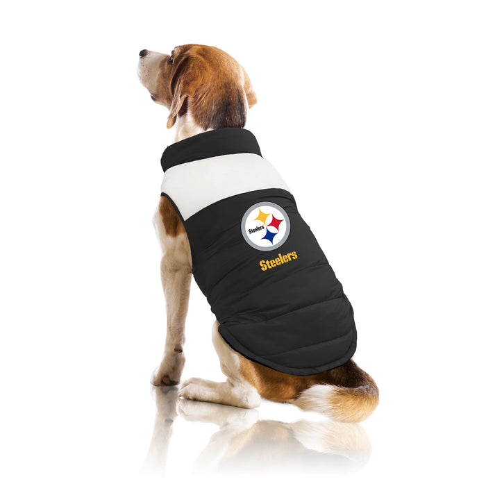 Pittsburgh Steelers Parka Puff Vest