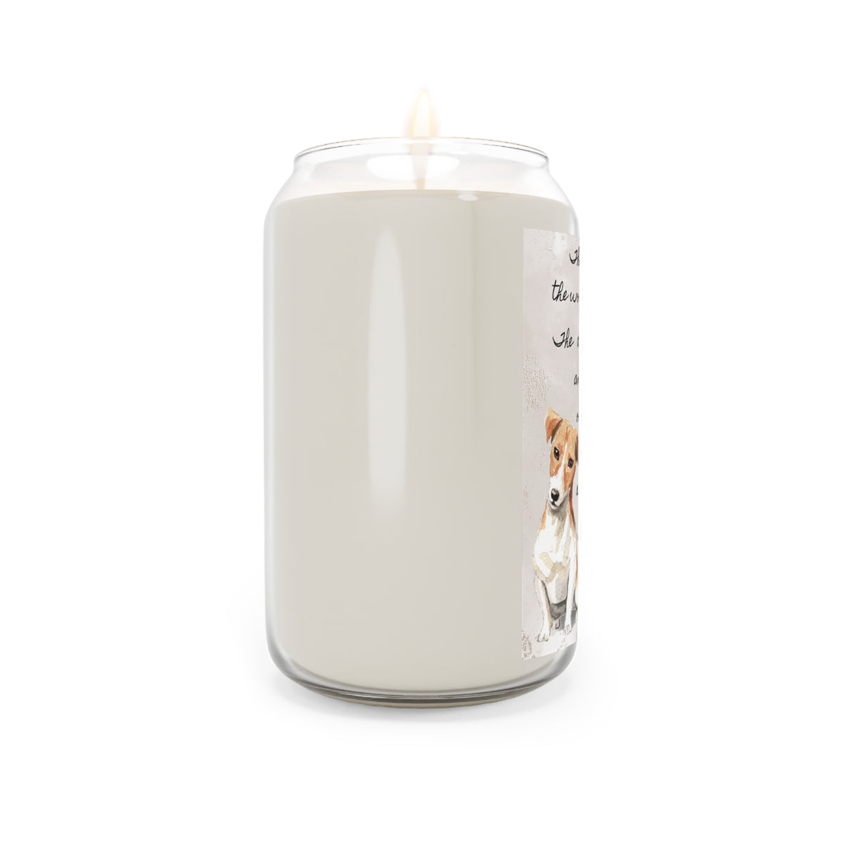 The Day Jack Russell Pet Memorial Scented Candle, 13.75oz