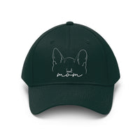 Korat Cat Mom Embroidered Twill Hat