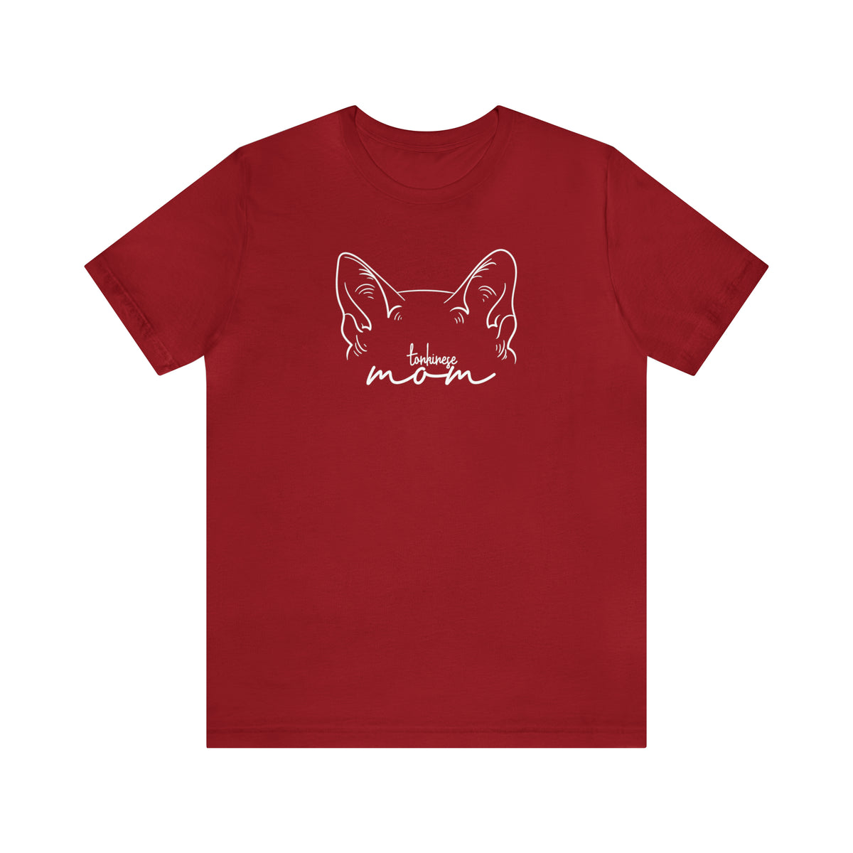 Tonkinese Cat Mom Short Sleeve Tee