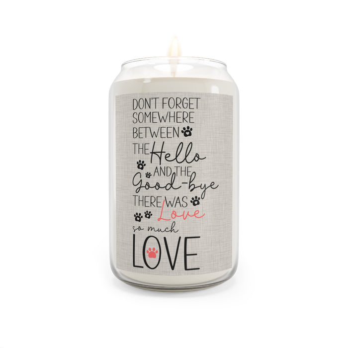 There is Love Pet Memorial Scented Candle, 13.75oz
