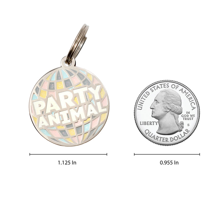 Party Animal Pet ID Tag
