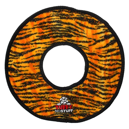 Tuffy MEGA Tiger Print No Stuff Ring