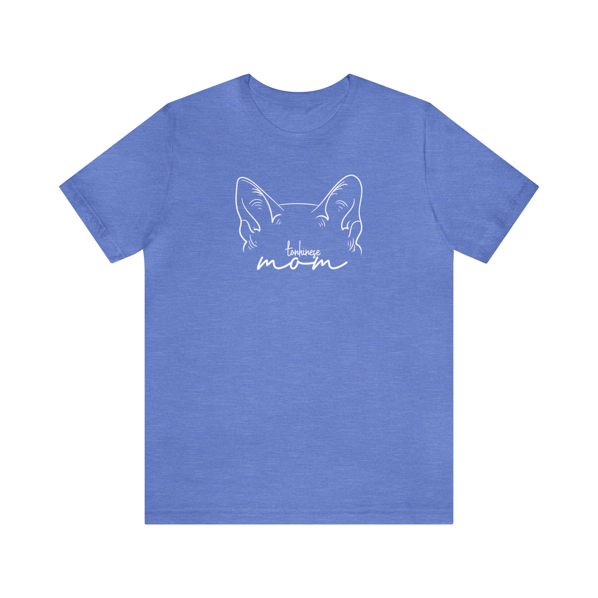 Tonkinese Cat Mom Short Sleeve Tee