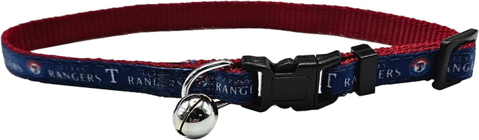 Texas Rangers Cat Satin Collar