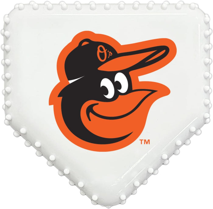 Baltimore Orioles Hard Nylon Home Plate Chew Toy