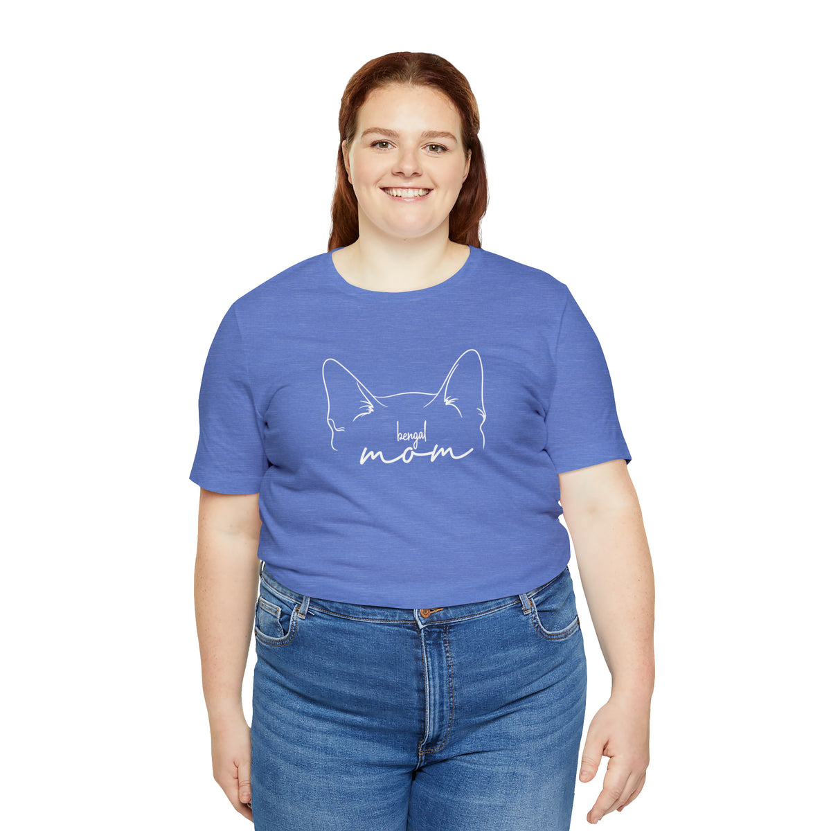 Bengal Cat Mom Short Sleeve Tee