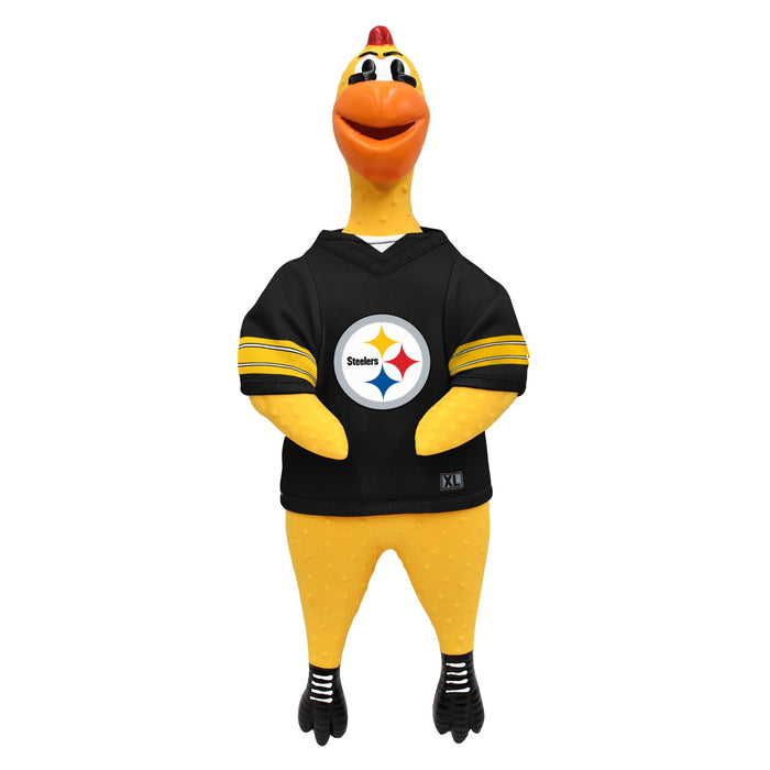 Pittsburgh Steelers Rubber Chicken Pet Toy